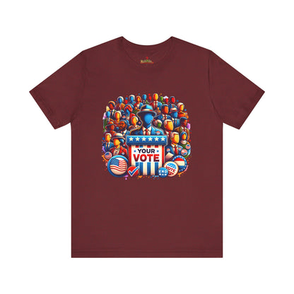 AllDay Classic Jersey Tee Heather Cardinal