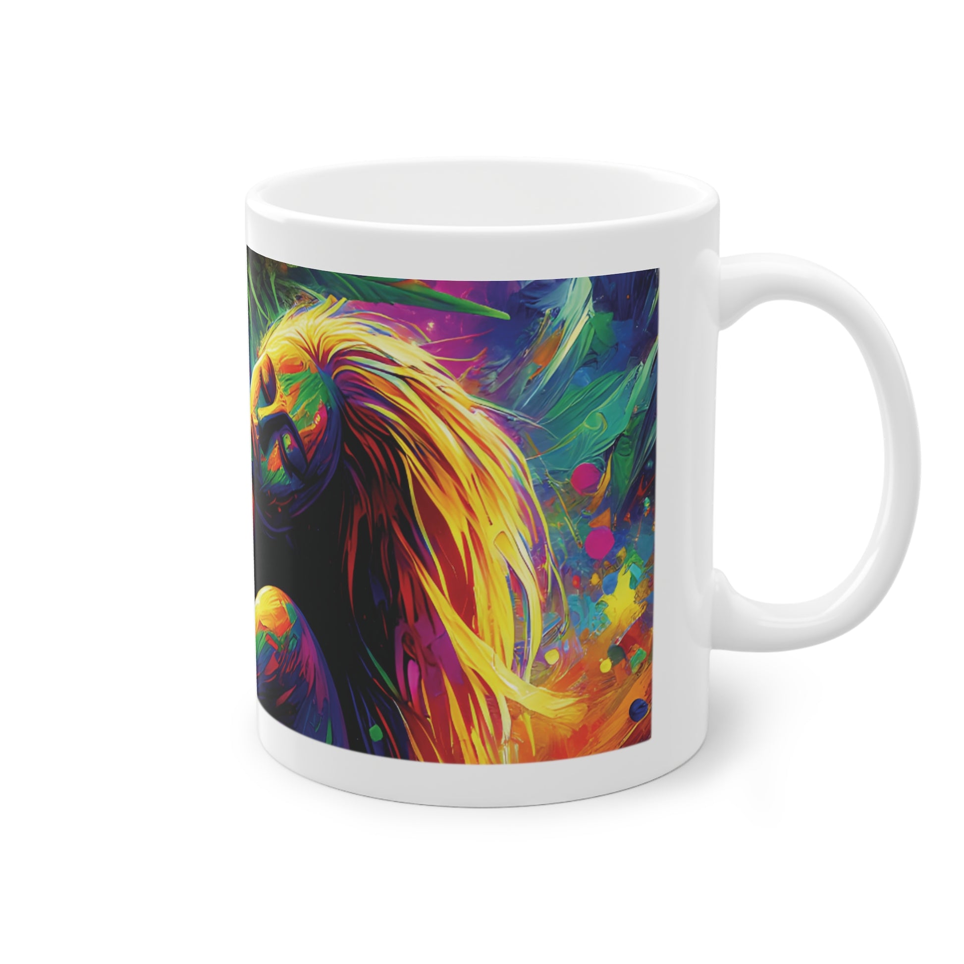 Modern Standard Mug, 11oz - Special Design, Unique Coffee Cup, Tea Mug, Gift for Her, Kitchen Decor, Office Mug