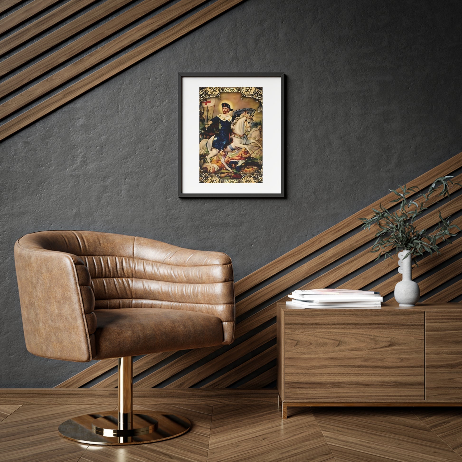 Saint Jacques Majeur Religious Art Poster Spiritual Decor for Home and Gifts