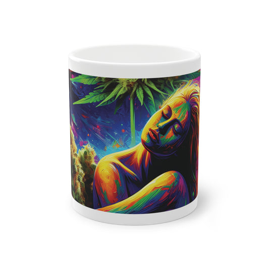 Modern Standard Mug, 11oz - Special Design, Unique Coffee Cup, Tea Mug, Gift for Her, Kitchen Decor, Office Mug 11oz White Glossy