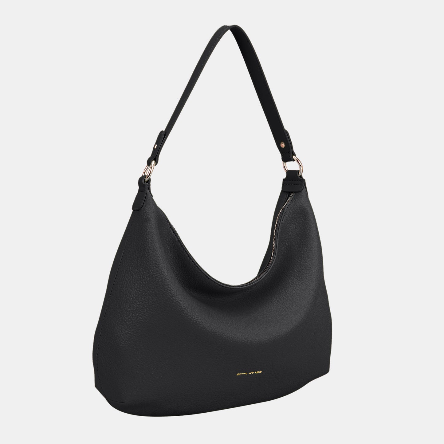 David Jones PU Leather Shoulder Bag Black One Size