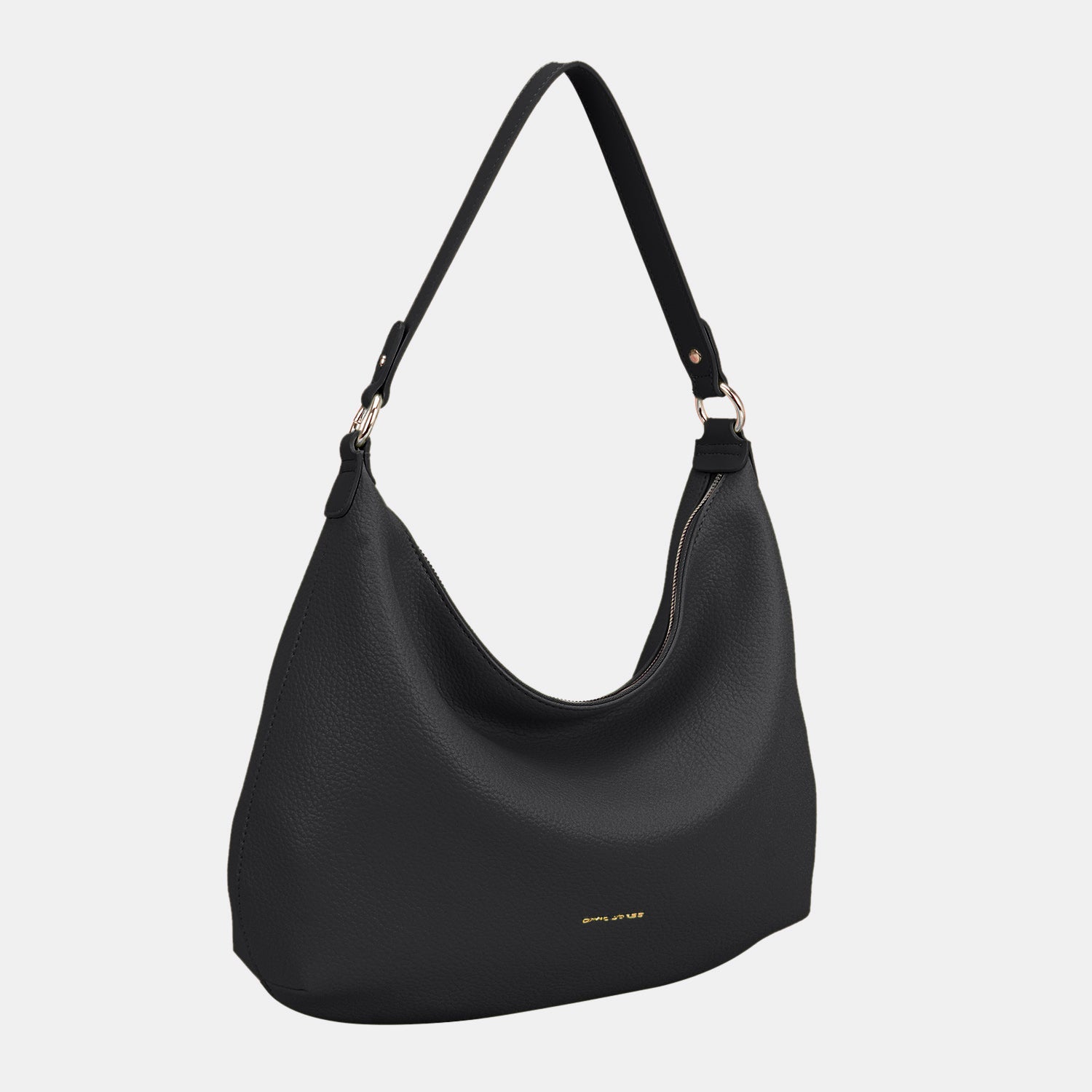 David Jones PU Leather Shoulder Bag Black One Size
