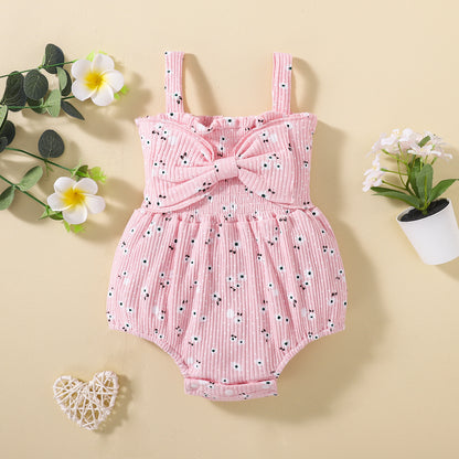 Summer Baby Rompers Sleeveless Jumpsuit