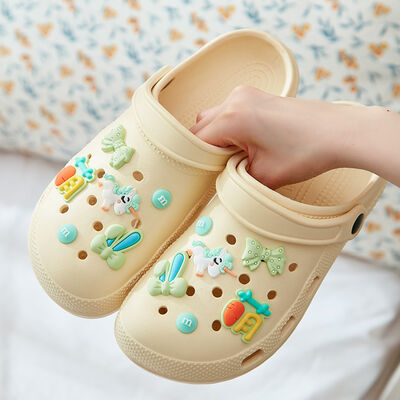Platform Slip-On Clogs Yellow
