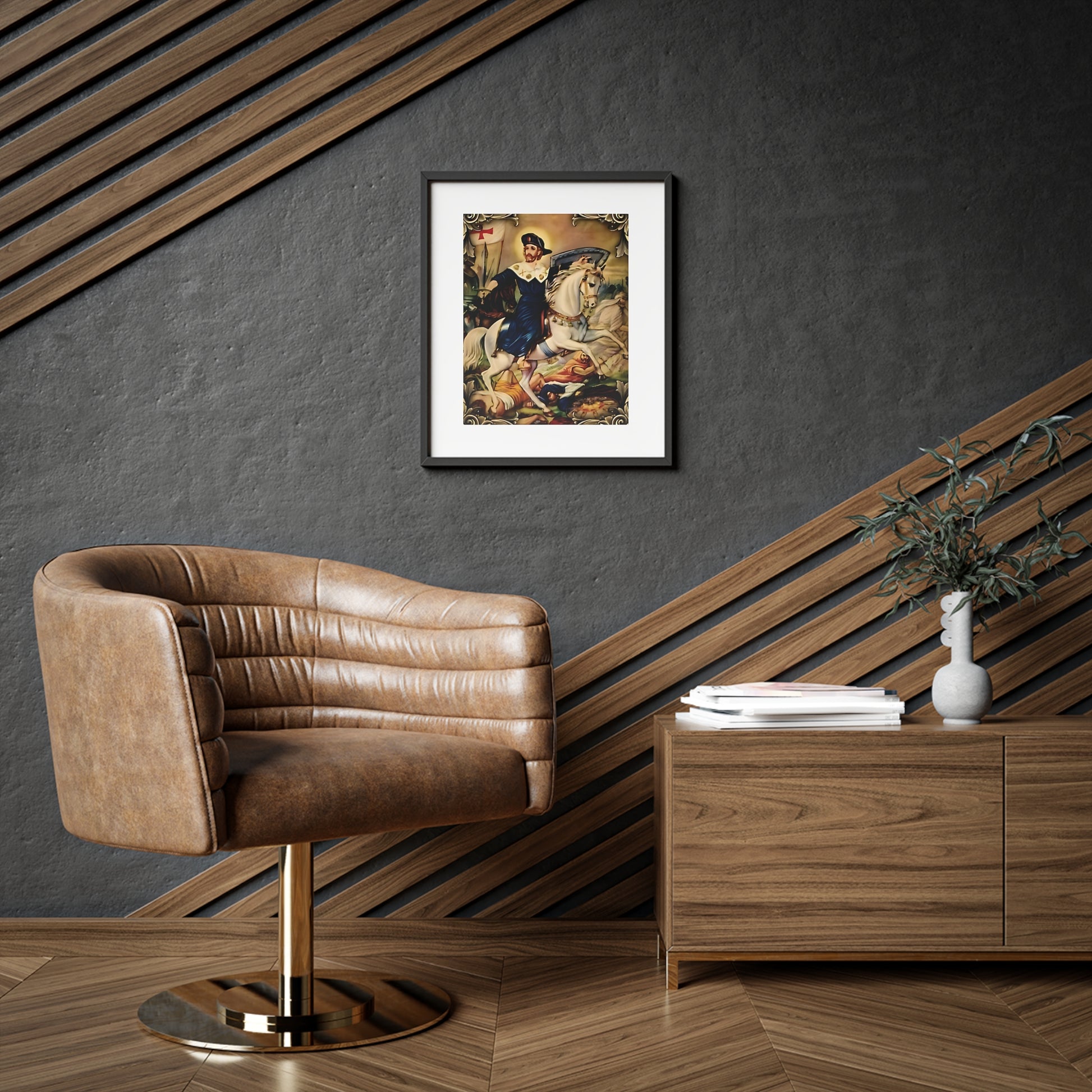 Saint Jacques Majeur Religious Art Poster Spiritual Decor for Home and Gifts