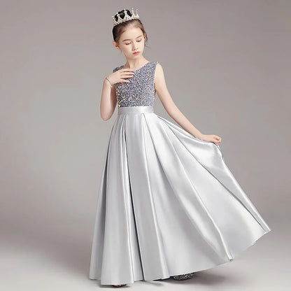 2024 Baby Girls Piano Competition Costume | Princess Evening & Birthday Party Dresses | Children's Fashion Gifts