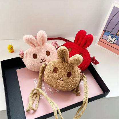 New Cute Little Rabbit Baby Girls Handbags Fashion School Bags for Girls Kids Small Shoulder Lunch Bags Child Girl Backpacks