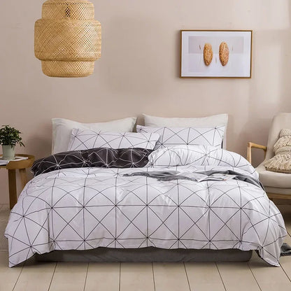 Soft Queen Bedding Set with King Duvet Cover – Affordable Single/Double Quilt Cover, Comfortable Bed Set 4