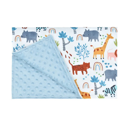 Fleece Baby Blanket Kids Nursery Decor Swaddle Blanket Baby Blankets Newborn Gift Mother Kids 100*72cm J