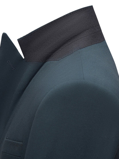Men’s Slim Fit Business Two-Piece Suit – Elegant Blazer & Trousers Set for Formal and Professional Occasions